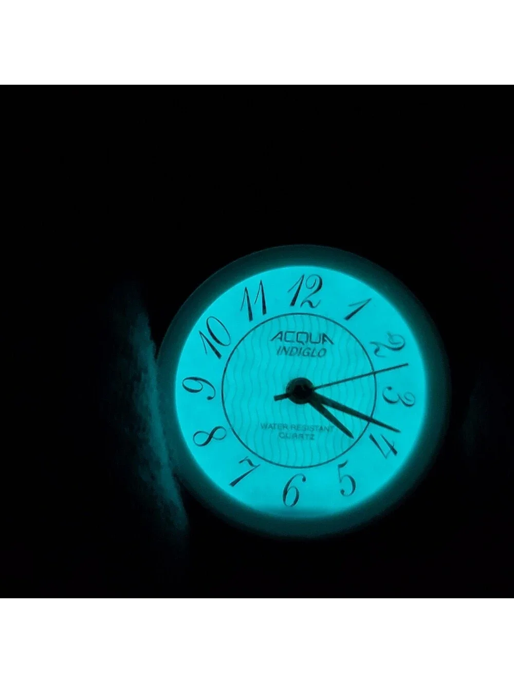 Timex Acqua Indiglo Womens Watch Stretch BandTwo-Tone 23mm New Battery